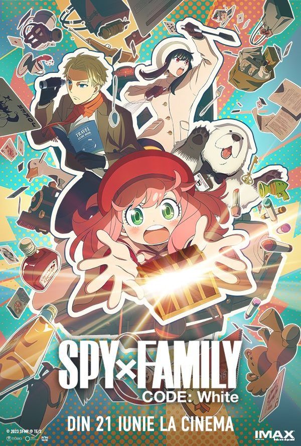 Spy Family CODE: White poster