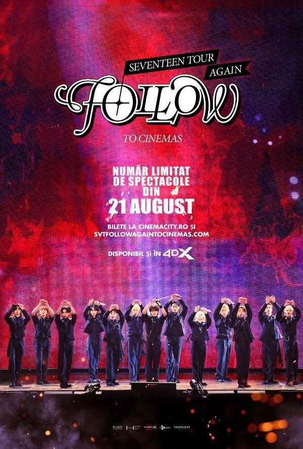 SEVENTEEN TOUR 'FOLLOW' AGAIN TO CINEMAS poster