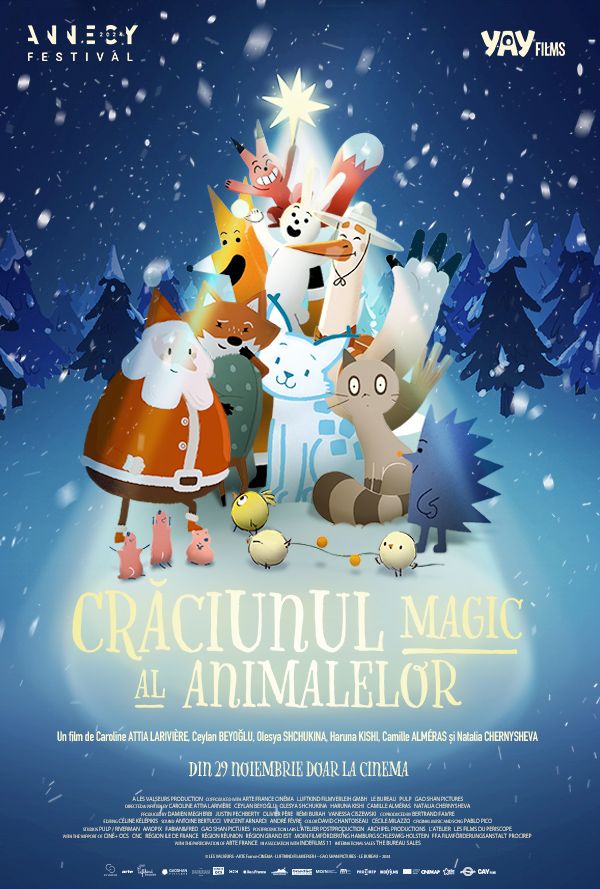 Craciunul magic al animalelor poster