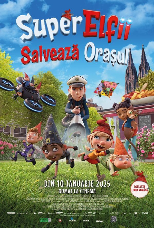 Super Elfii salveaza orasul poster